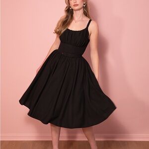 Vixen by Micheline Pitt Black Dress